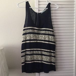 Urban outfitters zip back tank top